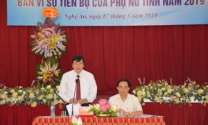 Ban Vì sự tiến bộ của phụ nữ tỉnh Nghệ An triển khai nhiệm vụ năm 2019