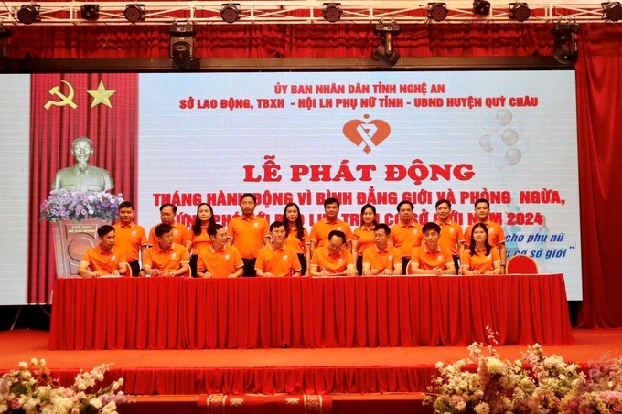 Phát động Tháng hành động vì bình đẳng giới và phòng ngừa, ứng phó với bạo lực trên cơ sở giới năm 2024