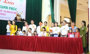 Quỳnh Lưu: Sôi nổi chương trình giao lưu “Gia đình hạnh phúc”