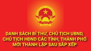 Infographics: Lãnh đạo 23 tỉnh, thành phố mới được thành lập sau sáp nhập.